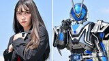 New knight! Kamen Rider Muse image revealed! The young lady is so beautiful [555 theater version lat