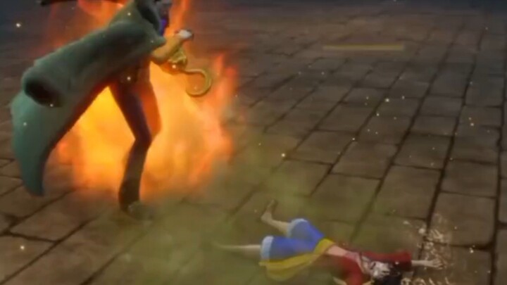 Luffy vs brook