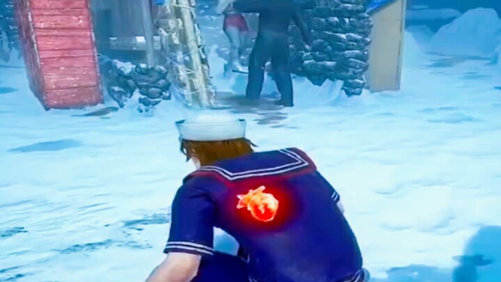 After a busy day, the butcher finally fired up the game!