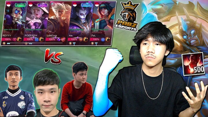 LAGI PUSH MMR ALDOUS BERSAMA PRIA SEJATI MALAH KETEMU PABZ ESPORTS ! SEREPET - Mobile legends