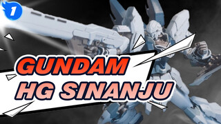 Gundam | [Perakitan] HG Sinanju --- PC Yang Kaya Mewakili Tulang Punggung Mesin Perintis_1