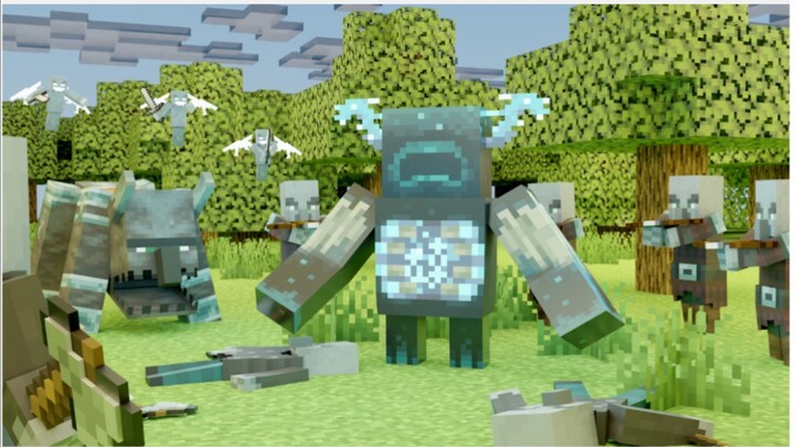 【แอนิเมชั่น Minecraft】Guardian VS Assault