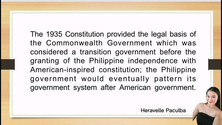 1935 Constitution of the Philippines