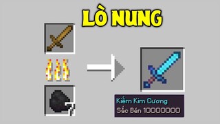 THỬ THÁCH SINH TỒN VÀ NUNG KIẾM SIÊU CẤP VIP PRO TRONG MINECRAFT !! *KIẾM GỖ = KIẾM KIM CƯƠNG VIP ?*