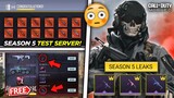 *NEW* Season 5 Leaks! Test Server + 2 New Weapons + FREE Rewards & More! Call Of Duty Mobile S5!