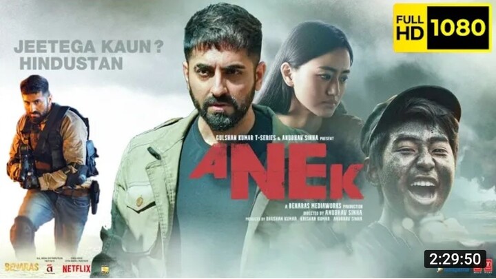 Anek Full Movie | Ayushmann Khurrana | JD Chakravarthy | Andrea Kevichusa | Anek full movie 1080p HD