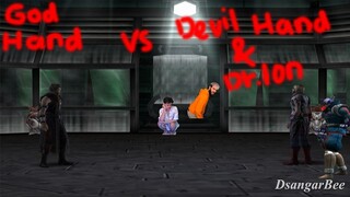 Gene vs Azel vs Dr.Ion - God Hand # 8