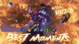 BEST MOMENTS PHARSA‼️BUILD PHARSA TERSAKIT WAJIB DI COBA NIH‼️