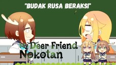 [Fandub Indo] ketahuan kah si cewe preman? | my deer friend Nokotan