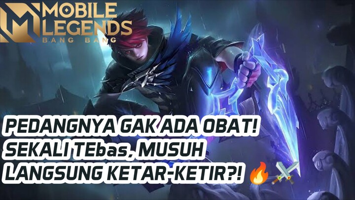 PEDANGNYA GAK ADA OBAT! SEKALI TEbas, MUSUH LANGSUNG KETAR-KETIR?! 🔥⚔️