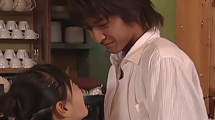 How did the director convince Hajime to shoot this scene?
