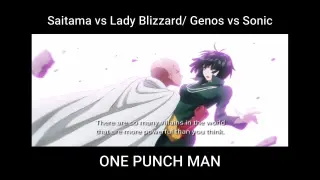 Saitama vs Lady Blizzard