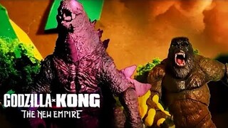 Godzilla X Kong The New Empire - STOP MOTION TRAILER (Re-Created) | 4K HDR