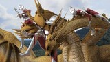 Shin ultraman and Ymir fritz  VS King Ghidorah