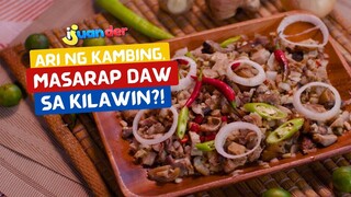 Ari ng kambing, masarap daw sa kilawin?! | I Juander