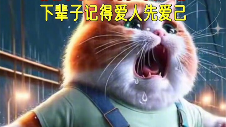 Video peringatan 3 bulan sejak si Kucing Gendut loncat ke air, pengen banget makan McDonald’s 😭