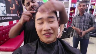 Potongan rambut api $15 di India