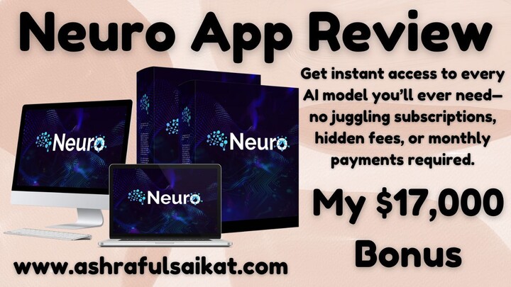 Neuro App Review - Access Every Single AI Model (By Seyi Adeleke)