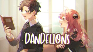 Nightcore - Dandelions (Lyrics)