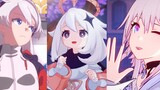 GMV | White-Haired Characters In miHoYo World
