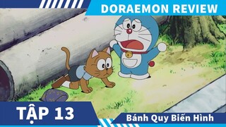 Review Phim Doraemon Tập 13  , Bánh quy biến hình , Tạm Biệt Xuka , Nobita Chiến tranh vũ trụ