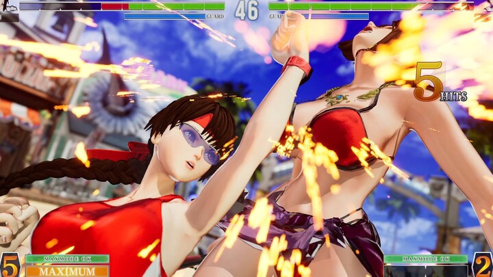 Baju Renang Mai Shiranui vs Baju Renang Yuri Sakazaki ~ Mod The King of Fighters 15