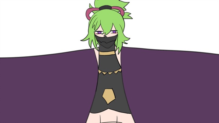 Jiuqi Shinobu is a burly woman