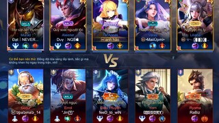 Liên Quân _ Trận Đấu Kịch Tính Rank Cao Thủ _ Telannas 4 Đánh 5 Kèo Cực Căng_Tri