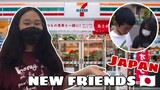 NEW FRIENDS IN JAPAN 🇯🇵🥰 (7-ELEVEN FOODS)