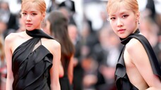 ROSÉ on the red carpet at the Cannes Film Festival