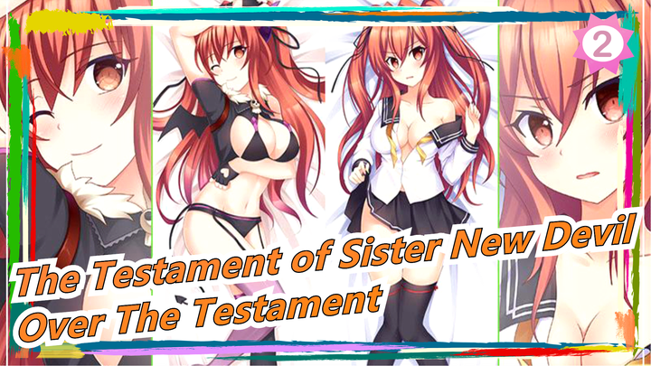 [The Testament of Sister New Devil BURST] OP Album, Over The Testament／Metamorphose_A2