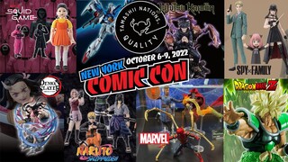 NYCC 2022 TAMASHII NATIONS: Marvel, Demon Slayer, Jujutsu Kaisen, Naruto, Round 6, Gundam, Ultraman