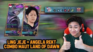 PAKE LING DISUPPORT ANGELA NYA REKT! COMBO MAUT MPL - Mobile Legends