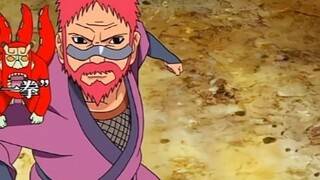 Faced with the terrifying attack of the nine tailed beasts, Orochimaru's summoning technique becomes