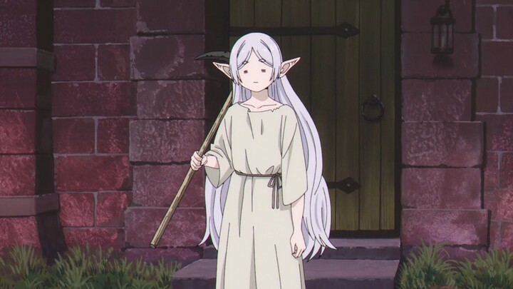 ketika anime frieren tamat gara-gara frieren gak bisa bayar utang😭