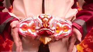 The Chinese special effects film "Awakening Lion Man" features the hero transforming for the first t