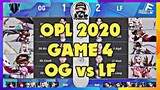 OPL 2020 | Game 4: OG vs LF - Chiến thuật làm nên tất cả ! Onmyoji Arena