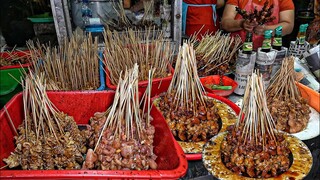 ORA UMUM!! 7 JAM 5000 TUSUK?? YANG BAKAR SATE SAMPAI 5 ORANG || sate posang Surabaya