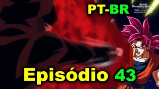 SUPER DRAGON BALL HEROES EPISÓDIO 43 PT-BR - GOKU SE RECUSA A ENFRENTAR SEU PAI (COMPLETO)