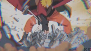 Naruto with the cool rhythm effect.