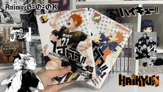 UNBOXING หนังสือมังงะ Haikyuu เล่มที่45 (เล่มจบ) จากเว็บ Siaminter