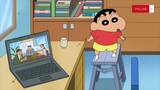 Shin Cậu Bé Bút Chì Lồng Tiếng | Tập Phim: Ba Làm Việc Trên Telework | #CartoonDiZ