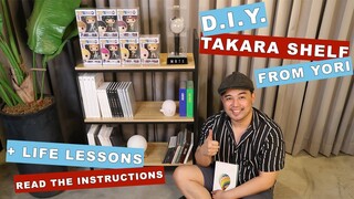 D.I.Y. TAKARA SHELF FROM YORI + LIFE LESSONS (READ THE INSTRUCTIONS!)