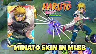 GUSION MINATO SKIN IN MLBB X NARUTO