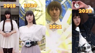 Comparison of Kamen Rider Tsukuyomi's transformations at different time periods!