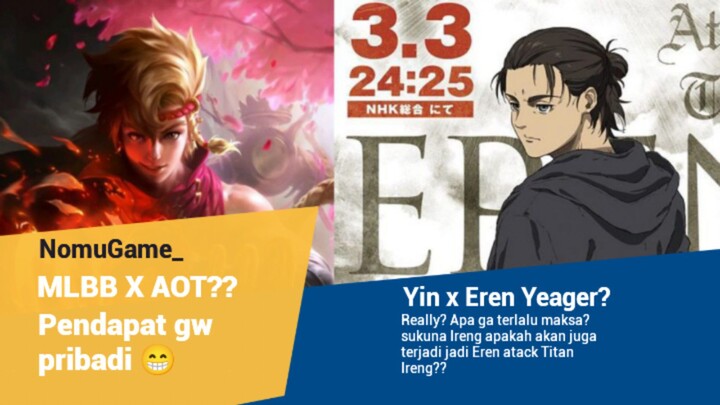 Lagi lagi Yin dapet skin anime??