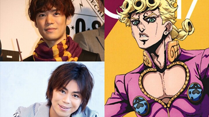 Perbandingan dubbing Giorno di "Daisuke Namikawa☆Kenaki Ono"