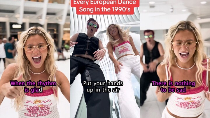 Every 90s European dance track probably sounds something like this: