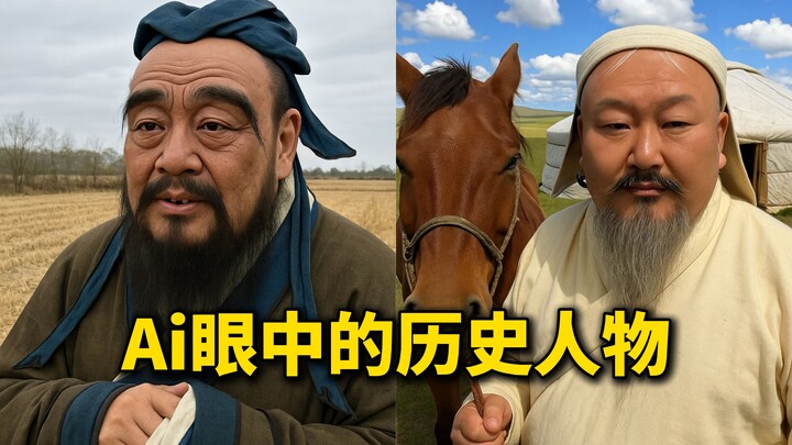 Ai眼中的历史人物，你觉得像吗？