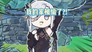 原神申鹤被崩铁寒鸦偷家？